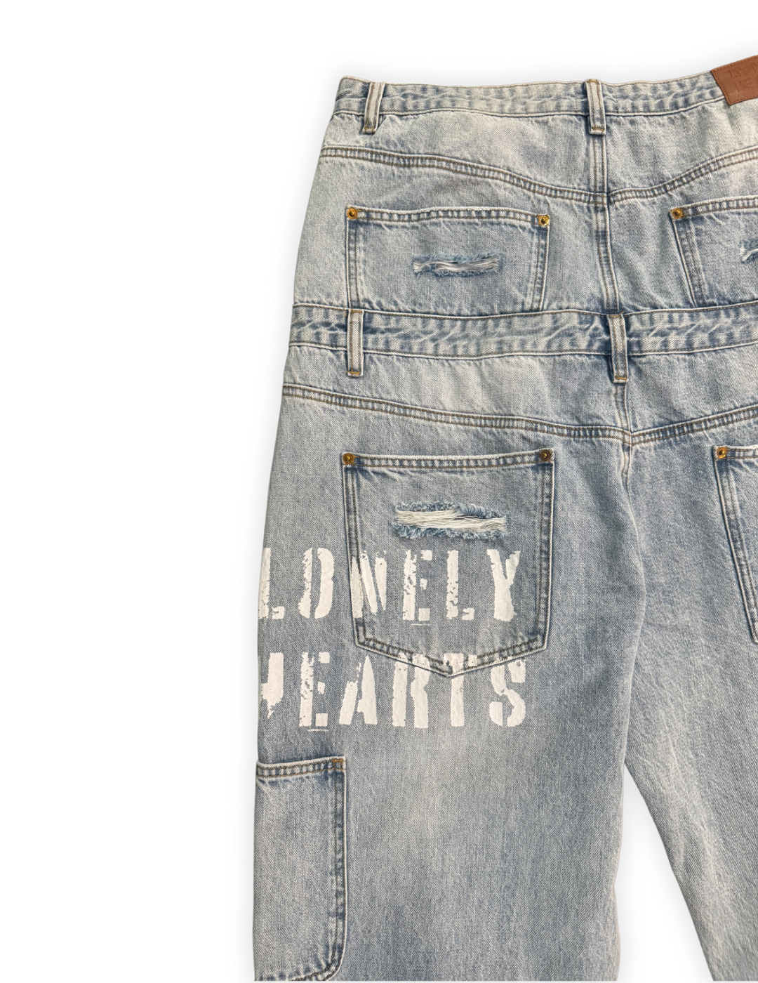 SEEING DOUBLE PANTS - light wash