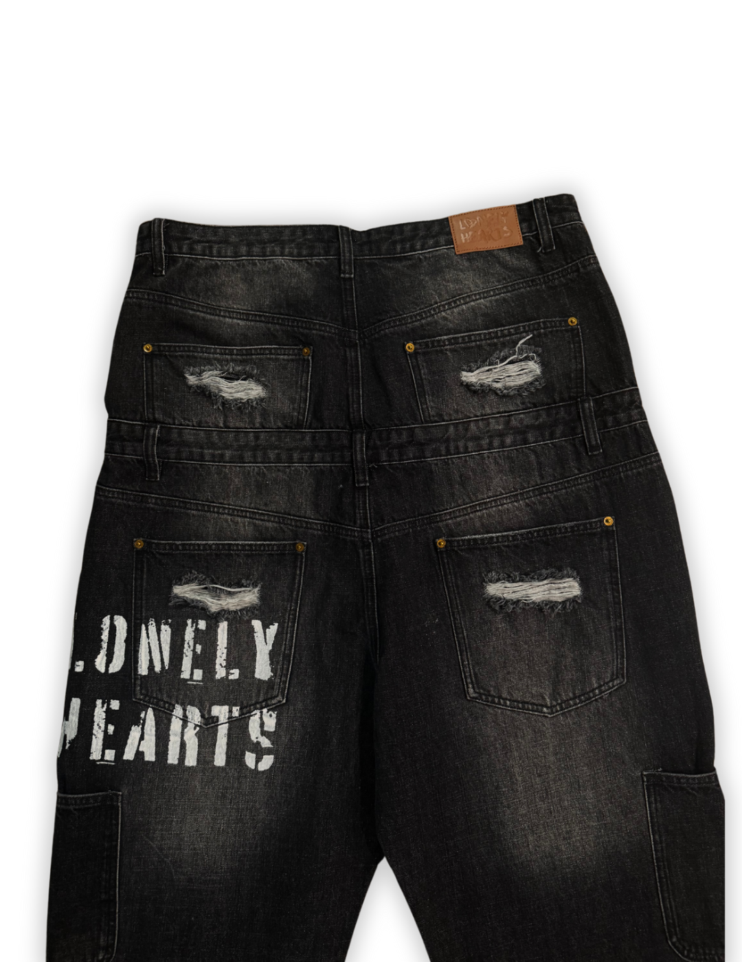 SEEING DOUBLE PANTS - black